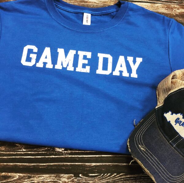 Game Day Distressed Tee